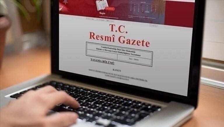 Resmi Gazete'de bugün (7 Aralık 2024 Resmi Gazete kararları)