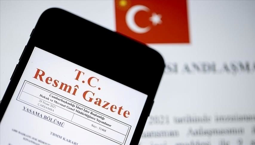 Resmi Gazete'de bugün (12 Ocak 2025 Resmi Gazete kararları)