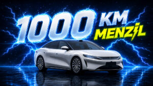 BYD'nin 1000 Km Menzilli Elektrikli Otomobili Ortaya Çıktı!