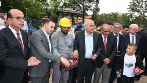 Yeşilyurt Cafana Camii’nin temeli atıldı