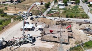 Yeşilyurt Mescid-i Aksa Camii’nin temeli atıldı