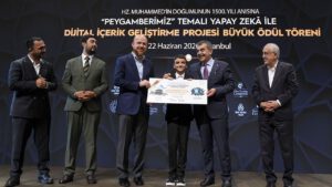 Çamlıca Camii’nde proje ödülleri sahiplerini buldu