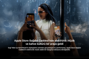 Apple Store Bağdat Caddesi’nde elektronik müzik ve kahve kültürü bir araya geldi