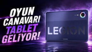 Lenovo’dan Oyun Canavarı Tablet Geliyor! Tasarımı ve Tanıtım Tarihi Belli Oldu