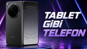 Tablet Gibi Telefon Geliyor! Çok Güçlü İşlemci ve Dev Bataryası Var