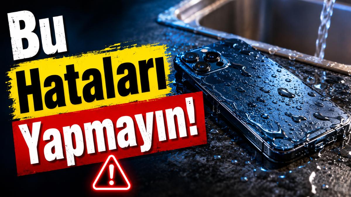 Telefonunuz Suya Düştüğünde Asla Yapmamanız Gereken 5 Hata