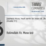 Kelimullah: Hz. Musa (as)