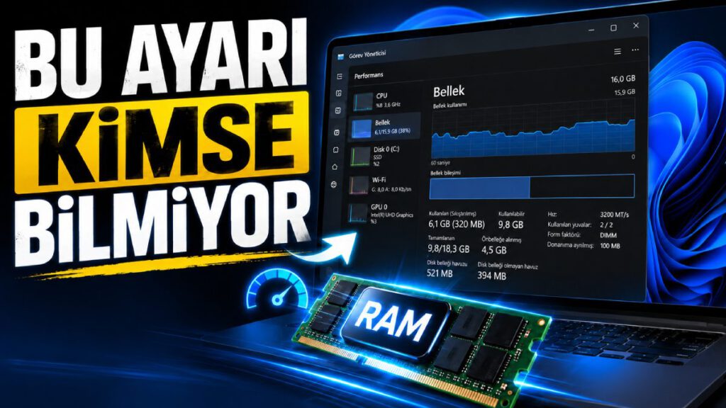 Windows 11'de Kimsenin Bilmediği Ayar! Birkaç Adımla Yapılıyor
