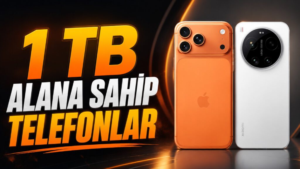 1 TB Depolamaya Sahip En İyi Telefonlar