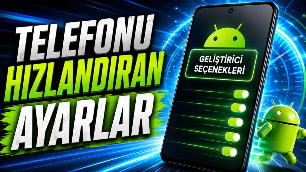 Android Telefonunuzu Hızlandırmak İçin Kullanabileceğiniz Geliştirici Ayarları