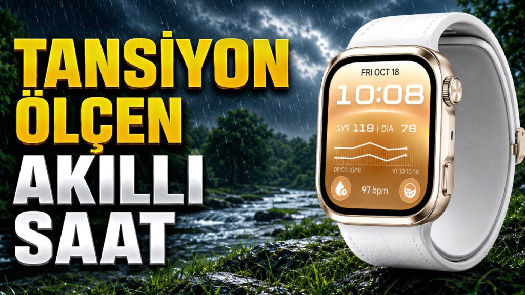 Tansiyon Ölçümü Yapabilen Akıllı Saat Geliyor! EKG Özelliği de Olacak