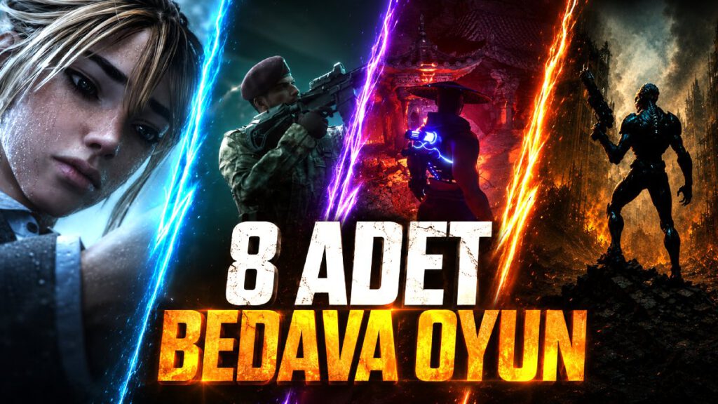 Birbirinden Etkileyici 8 Ücretsiz Oyun Çıktı! FPS, TPS, Korku ve Dahası