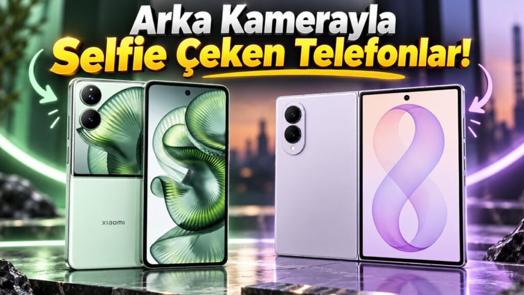 Arka Kamerasını Selfie Kamerası Olarak Kullanabileceğiniz Telefonlar!