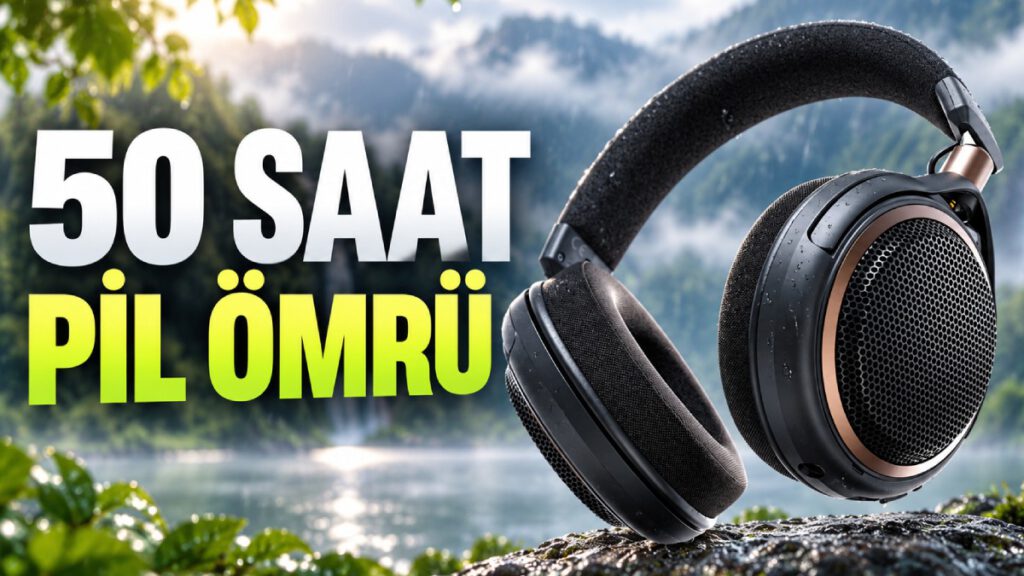 50 Saat Pil Ömürlü Kulaklık Tanıtıldı! Düşük Gecikme ve Dahası