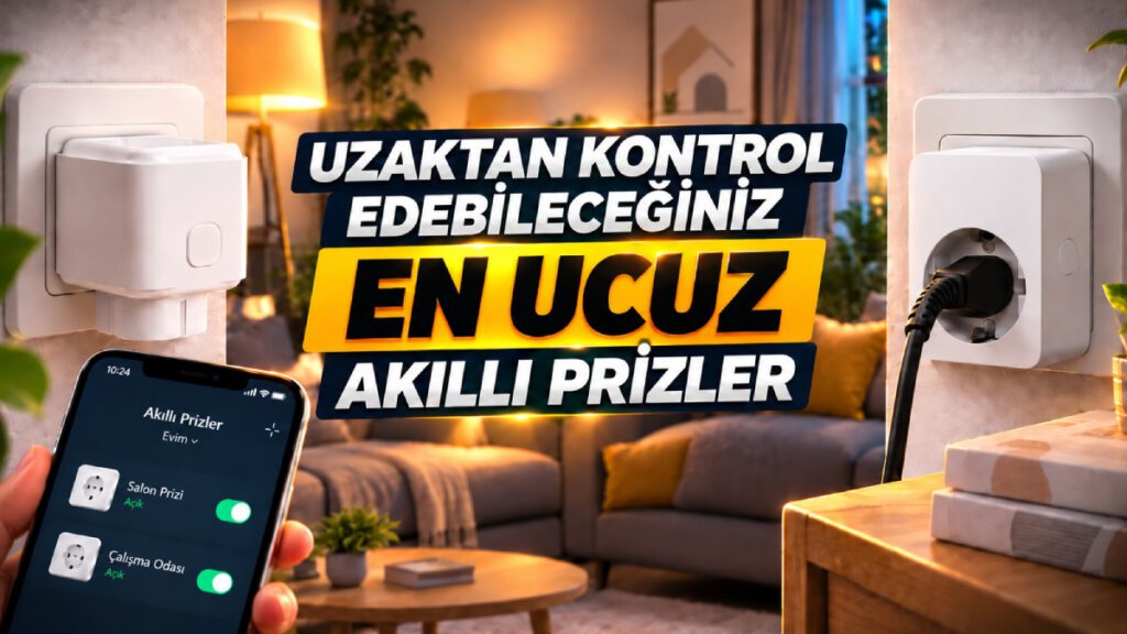 Telefondan Kontrol Edilebilen En Uygun Fiyatlı Akıllı Prizler