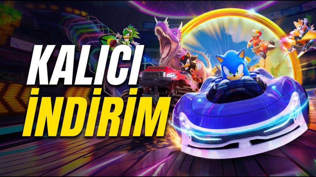 Mario Kart World'e Ucuz Rakip: Sonic Racing CrossWorlds 30 Dolar Ucuzladı